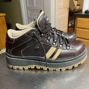 Skechers Men's Brown Hiking Shoes